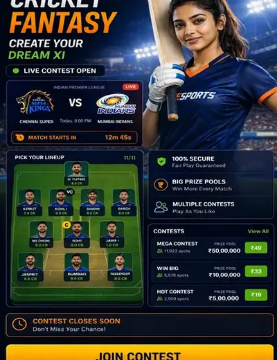 Hero11 (hero11) fantasy cricket & matchday visual 3